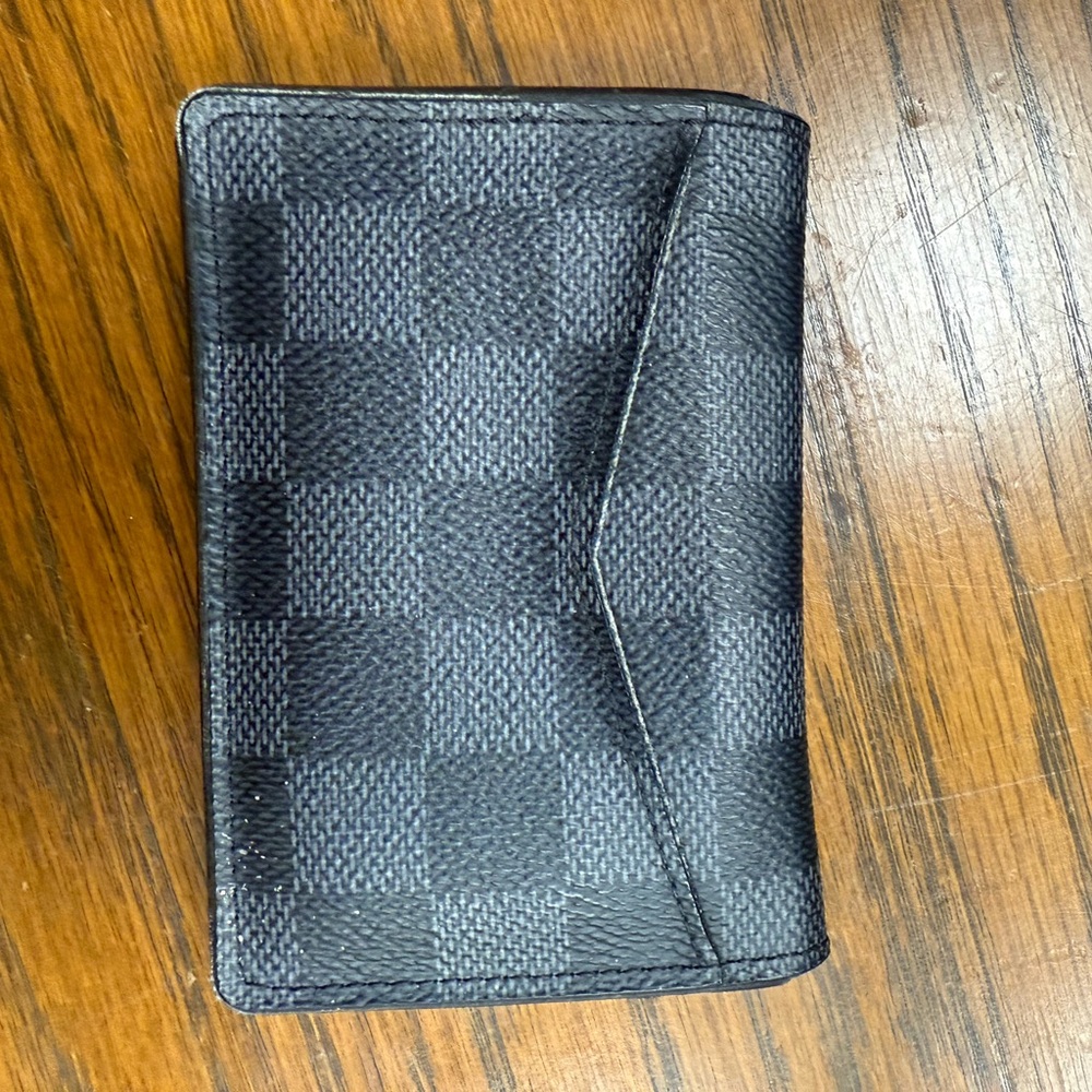 Louis Vuitton pocket organizer Damier graphite canvas